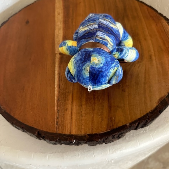 Lighthouse Immersive Van Gogh Experience Starry Night Print Bear Plush - Picture 2 of 7